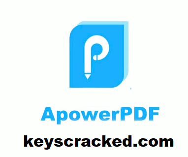 ApowerPDF 2025 Crack Plus Serial Key Free Download